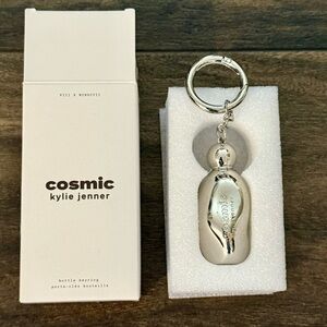 Cosmic by Kylie Jenner Silver Bottle Keyring